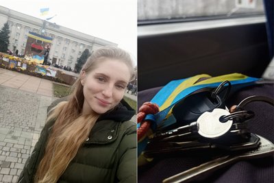 Оксана Сливканич, волонтерка, Херсон, Олешки Оксана Сливканич, волонтерка, Херсон, Олешки