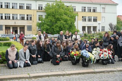 В Ужгороді попрощалися з полеглим на війні Василем Чурговичем
