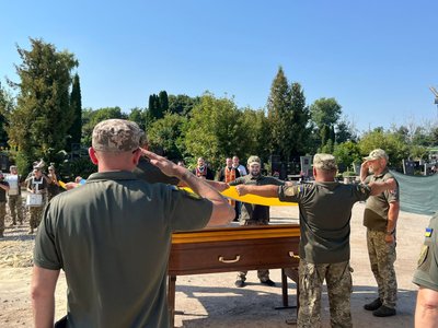 Похорон, ЗСУ, Тернопільщина, військовослужбовець Похорон, ЗСУ, Тернопільщина, військовослужбовець