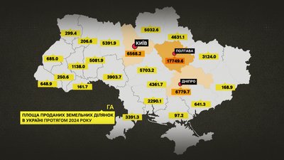 2024-го року Полтавщина стала лідером з продажу земель: чому та хто купує 2024-го року Полтавщина стала лідером з продажу земель: чому та хто купує