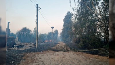 "Район вже третій тиждень в диму": у двох прикордонних селах Чернігівщини за добу згоріли понад 30 будинків "Район вже третій тиждень в диму": у двох прикордонних селах Чернігівщини за добу згоріли понад 30 будинків