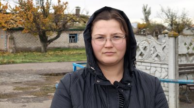 Місцева жителька Лідія Сидор Місцева жителька Лідія Сидор