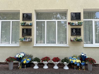 Відкриття меморіальних дошок, Заліщики, Тернопільщини Відкриття меморіальних дошок, Заліщики, Тернопільщини