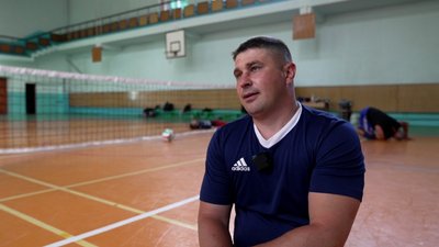 ветеранський спорт, сидячий волейбол, волейбол сидячи, тернопіль ветеранський спорт, сидячий волейбол, волейбол сидячи, тернопіль