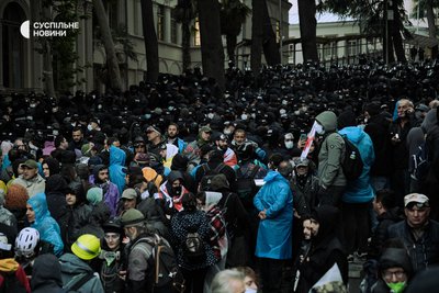 акція протесту проти законопроєкту про "іноагентів", Тбілісі, Грузія, 13 травня 2024 року акція протесту проти законопроєкту про "іноагентів", Тбілісі, Грузія, 13 травня 2024 року