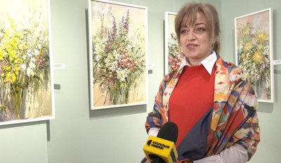 Любов Поворозник, художній музей, виставка, картини, Юрій Клапоух, Ольга Зозуля, 12 березня 2026, Тернопіль