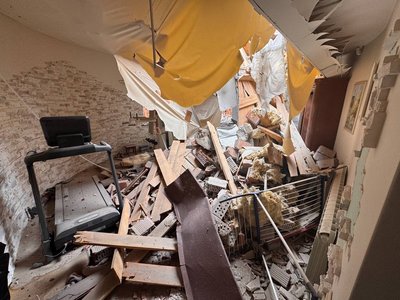 Що відбувається на місці атаки РФ по Дніпру Що відбувається на місці атаки РФ по Дніпру