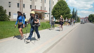 Учасниці маршруту "Подільський шлях святого Якова" Учасниці маршруту "Подільський шлях святого Якова"