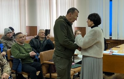 На Черкащині військовим вручили відзнаки На Черкащині військовим вручили відзнаки