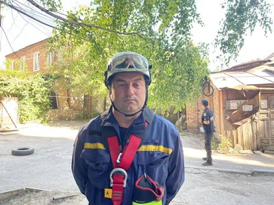 На місці удару по центру Дніпра триває рятувально-пошукова операція
