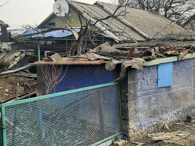 Наслідки обстрілів Донеччини 21 березня. Фото: Telegram / Павло Кириленко Наслідки обстрілів Донеччини 21 березня. Фото: Telegram / Павло Кириленко