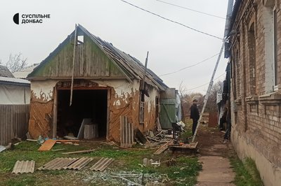 Наслідки обстрілу Краматорськ Донецька область 11 листопада 2025 рік Наслідки обстрілу Краматорськ Донецька область 11 листопада 2025 рік