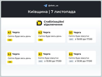 У Києві та області оновили графіки відключення електроенергії У Києві та області оновили графіки відключення електроенергії
