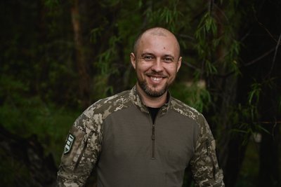 "Півас", військовослужбовець підрозділу "Срібна трійка" бригади "Помста" "Півас", військовослужбовець підрозділу "Срібна трійка" бригади "Помста"