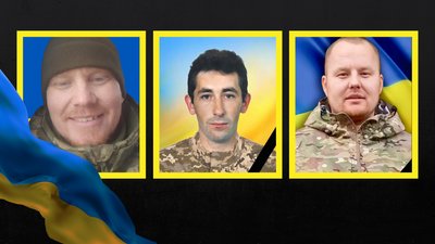 На фронті загинули військові з Рівненщини — Валентин Сидорук, Михайло Карпінський та Олександр Омелянчук