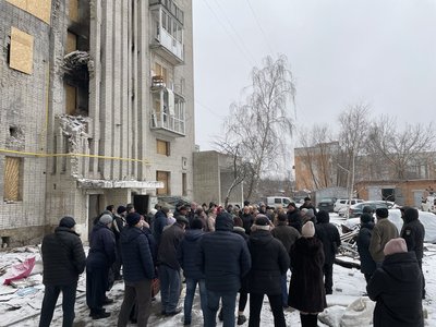 В Охтирці планують капремонт пошкодженого дронами будинку В Охтирці планують капремонт пошкодженого дронами будинку