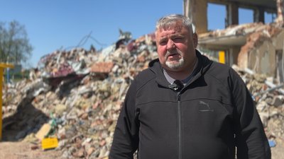 Начальник Шахівської військової адміністрації Сергій Сажко Донецька область