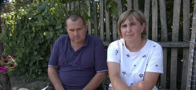 Орест Зрайчик із дружиною, втратив зір, ін'єкція Орест Зрайчик із дружиною, втратив зір, ін'єкція