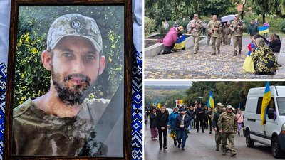 У трьох громадах Кіровоградщини попрощалися із загиблими на війні бійцями У трьох громадах Кіровоградщини попрощалися із загиблими на війні бійцями