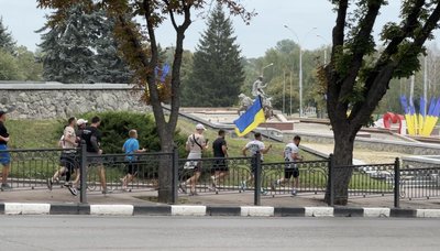 У Сумах відбувся забіг до Дня міста У Сумах відбувся забіг до Дня міста