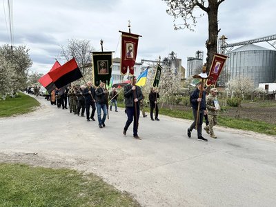 Похоронна процесія, похорон Богдана Вітрового Похоронна процесія, похорон Богдана Вітрового