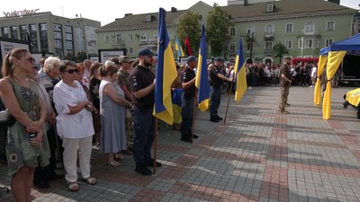 У Рівному попрощалися з військовим Костянтином Юзвюком