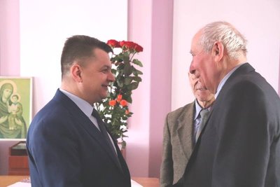 Дем’ян Чернець, голова обласної організації Всеукраїнського товариства політичних в’язнів і репресованих Дем’ян Чернець, голова обласної організації Всеукраїнського товариства політичних в’язнів і репресованих
