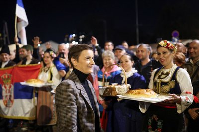 У Сербії пройшли протести на підтримку президента Вучича