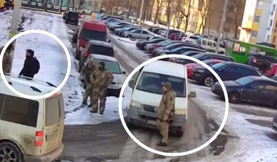 У Харкові чоловіки у військовій формі напали на велосипедиста на ХТЗ вранці 25 лютого 2025 року У Харкові чоловіки у військовій формі напали на велосипедиста на ХТЗ вранці 25 лютого 2025 року