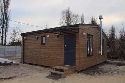 На Охтирщині власникам зруйнованого житла видають модульні будинки На Охтирщині власникам зруйнованого житла видають модульні будинки