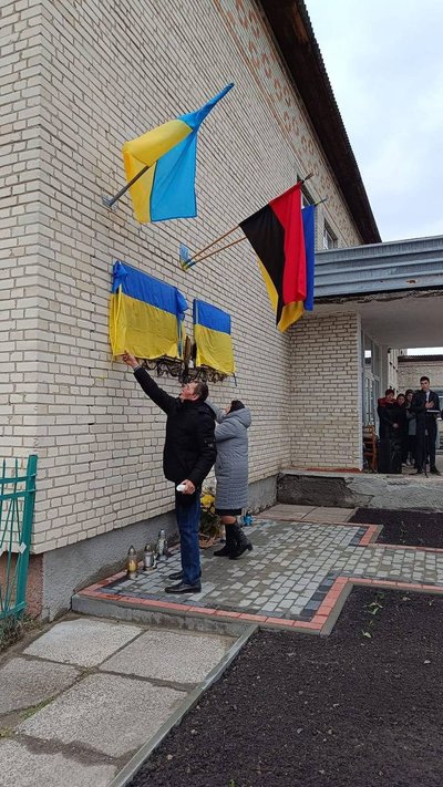 Меморіальні дошки Вододимиру Коляді та Тарасу Стельмашеку Меморіальні дошки Вододимиру Коляді та Тарасу Стельмашеку