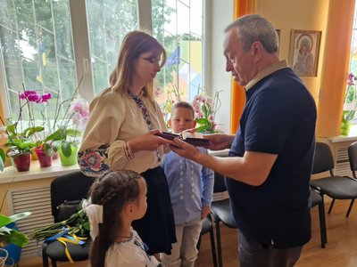 Державну нагороду вручили дружині Віталія Марманюка з Хмельниччини Державну нагороду вручили дружині Віталія Марманюка з Хмельниччини
