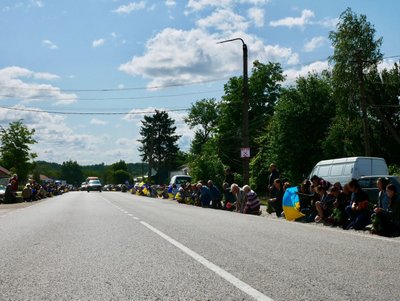 Попрощалися з військовослужбовцем Вадимом Морозовим. Велика Виска. 20 червня 2025 рік Попрощалися з військовослужбовцем Вадимом Морозовим. Велика Виска. 20 червня 2025 рік