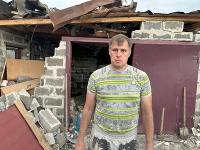 Ракетні удари "Іскандер-М" поранені руйнування наслідки житель Покровська Андрій Покровськ Донецька область Ракетні удари "Іскандер-М" поранені руйнування наслідки житель Покровська Андрій Покровськ Донецька область
