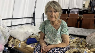 Переселенка з Авдіївки Любов у транзитному центрі для евакуйованих з Донеччини Павлоград Дніпропетровська область, 20 серпня 2025 рік Переселенка з Авдіївки Любов у транзитному центрі для евакуйованих з Донеччини Павлоград Дніпропетровська область, 20 серпня 2025 рік