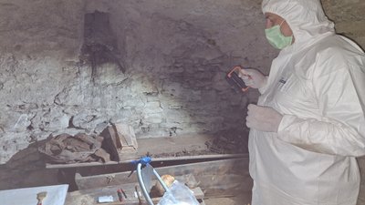 Свято-Миколаївський собор, крипта, розкопки, Кременець, Василь Ільчишин Свято-Миколаївський собор, крипта, розкопки, Кременець, Василь Ільчишин