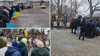 На Кіровоградщині попрощалися із загиблими на війні Лілією Гекендорф та Сергієм Легушем
