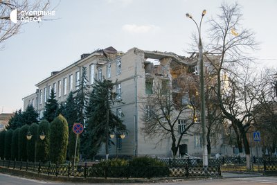 Херсон у річницю повномасштабної війни. Лютий 2023 рік.