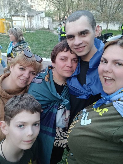 Після трьох років полону повернувся додому військовий з Овруча Ігор Логвинчук Після трьох років полону повернувся додому військовий з Овруча Ігор Логвинчук