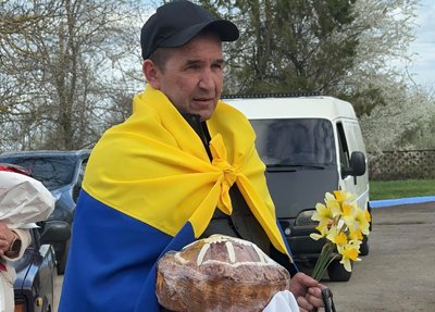 Олексій Белінський повернувся з полону додому Олексій Белінський повернувся з полону додому