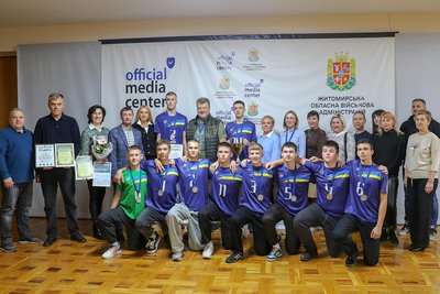 Житомирські волейболісти приїхали з міжнародного турніру із нагородою Житомирські волейболісти приїхали з міжнародного турніру із нагородою