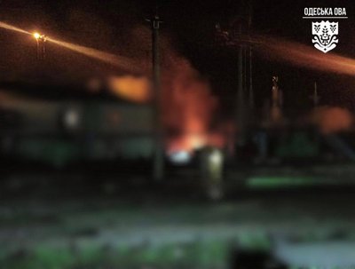 Нічна атака дронами на Одещину: пошкоджено критичну інфраструктуру Нічна атака дронами на Одещину: пошкоджено критичну інфраструктуру
