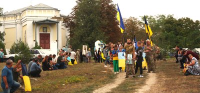 На Одещині прощались з військовим, який загинув поблизу Курдюмівки на Бахмутському напрямку