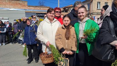 Святили вербу та молилися за мир: у Кропивницькому святкують вхід Ісуса Христа в Єрусалим Святили вербу та молилися за мир: у Кропивницькому святкують вхід Ісуса Христа в Єрусалим