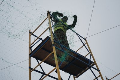 антидронова сітка встановлення антидронова сітка встановлення