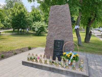 Пам'ятник жертвам політичних репресій у Кропивницькому. 19 травня 2024 року