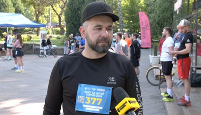 У Луцьку — благодійний забіг "Біжу за дітей героїв"