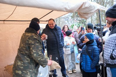 Руслан Марцінків, ветеранський ярмарок, Франківськ Руслан Марцінків, ветеранський ярмарок, Франківськ