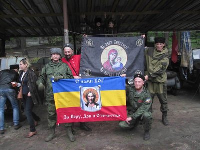 Members of the "Cossack Society"