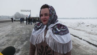 ланцюг єдності Корець Звягель